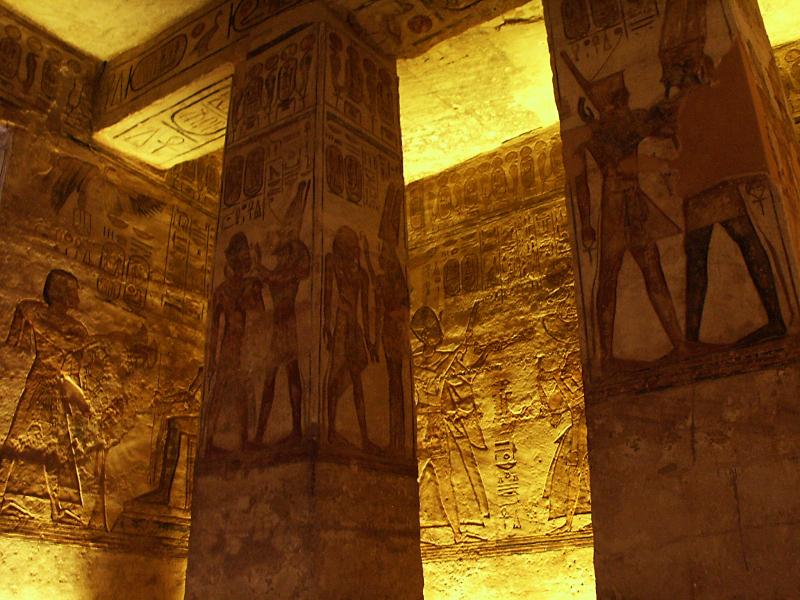 PICT1174.JPG - Interieur du temple d'Abou Simbel - Egypte